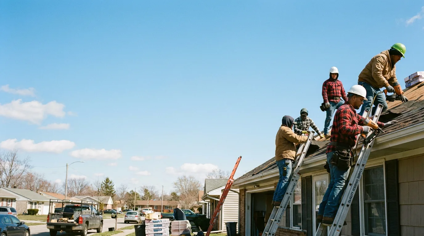 Roofing in Barryton, MI near me
